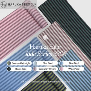 Kain Haruka Salur 3306 Jade Series - Toko Kain Bandung SJA Textile