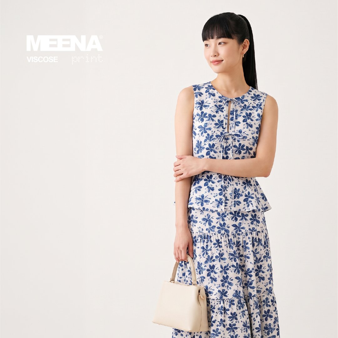 Meena Viscose F Flower 8 - Image 3