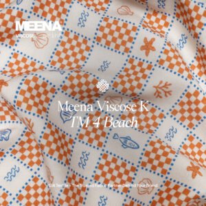 Kain Rayon Meena Viscose K TM 4 Beach - Toko Kain Bandung SJA Textile
