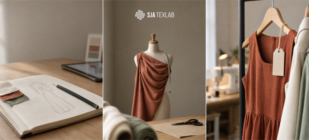 Ilutstrasi 7 Langkah Memulai Produksi Baju dari Nol untuk Brand Fashion