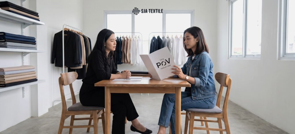 Kenapa Karakter Brand Penting Sebelum Beli Kain - SJA TEXTILE Toko Kain