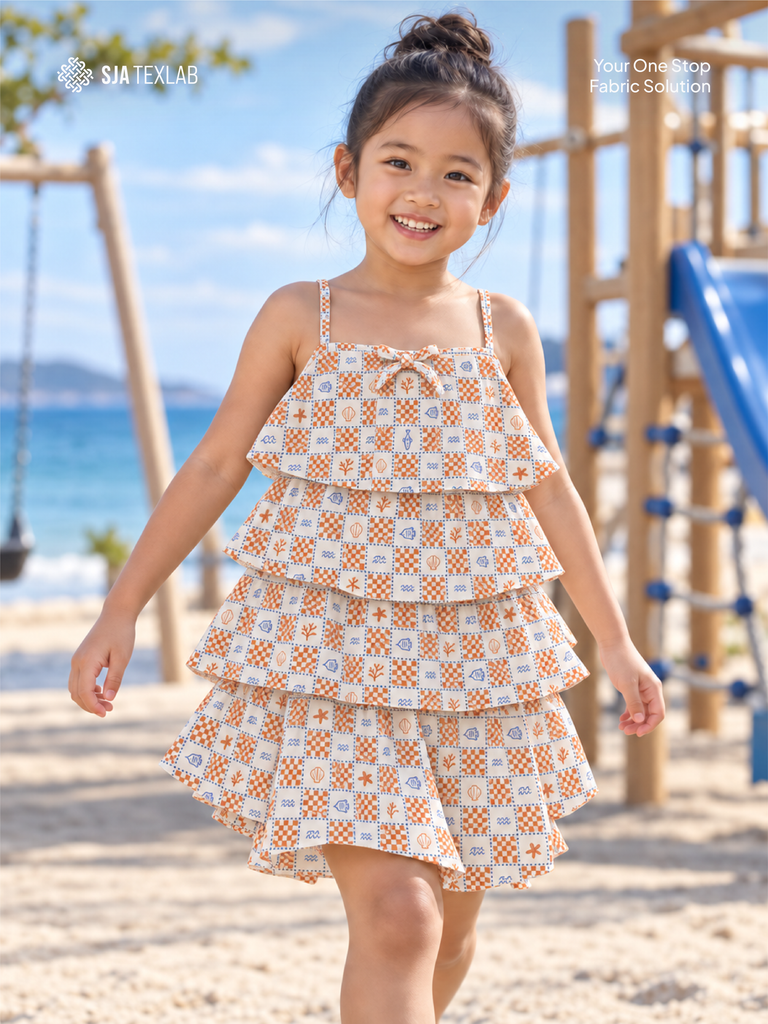 Ruffle Beach Dress