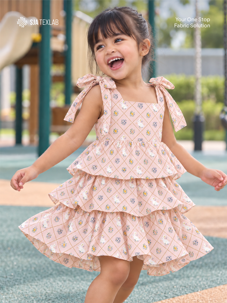 Model baju anak Ruffle Dress