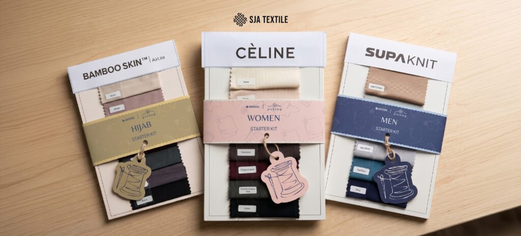 starter kit untuk brand fashion pemula dari toko kain bandung sja textile