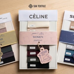 starter kit untuk brand fashion pemula dari toko kain bandung sja textile