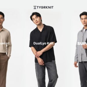 Supaknit vs Lyocell Knit vs Dialog Knit - Bahan Knit Premium TYGRKNIT