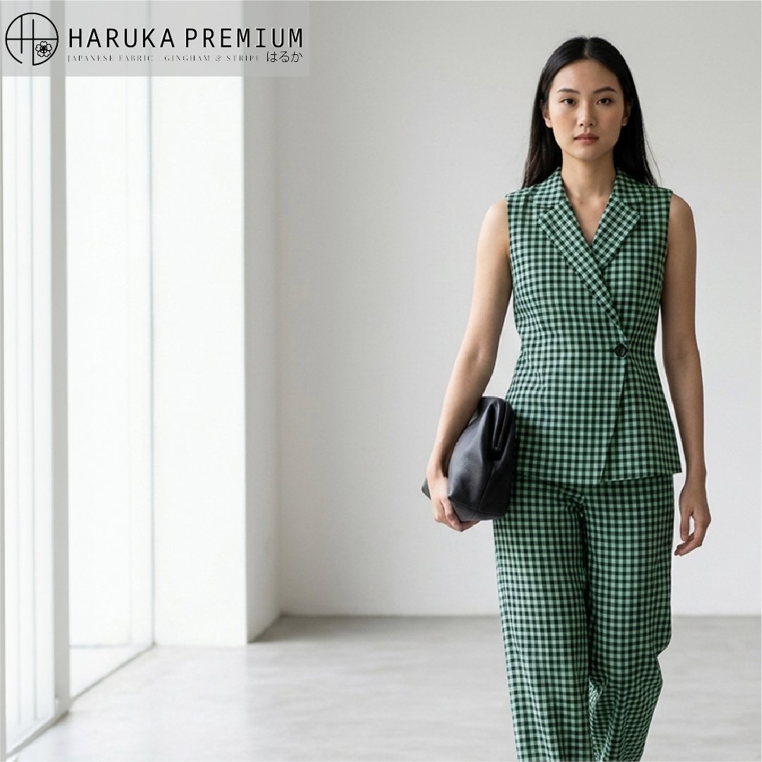 setelan wanita dari kain Haruka 0306 Jade Series Black Jade