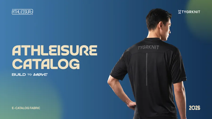 Cover E-Catalog Athleisure TYGRKNIT