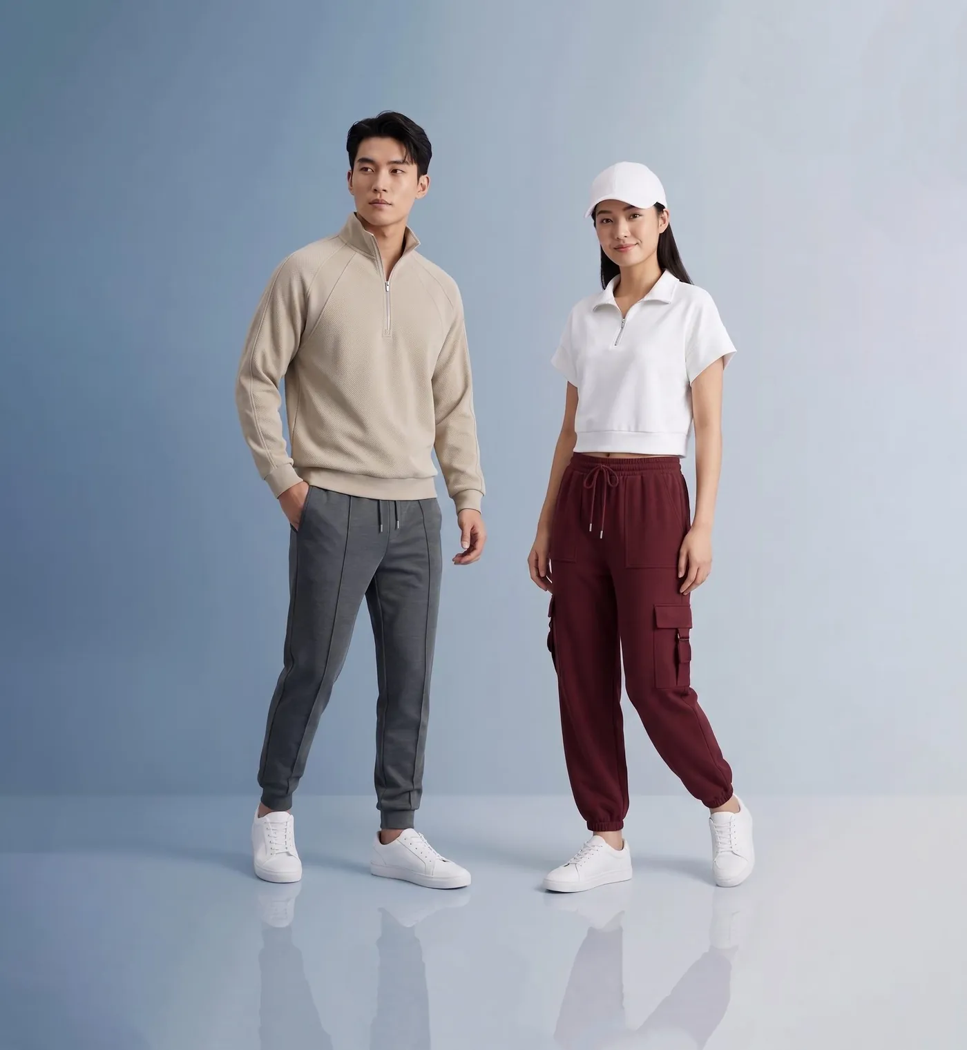 TYGRKNIT Athleisure — Build to Move, Neutral Palette