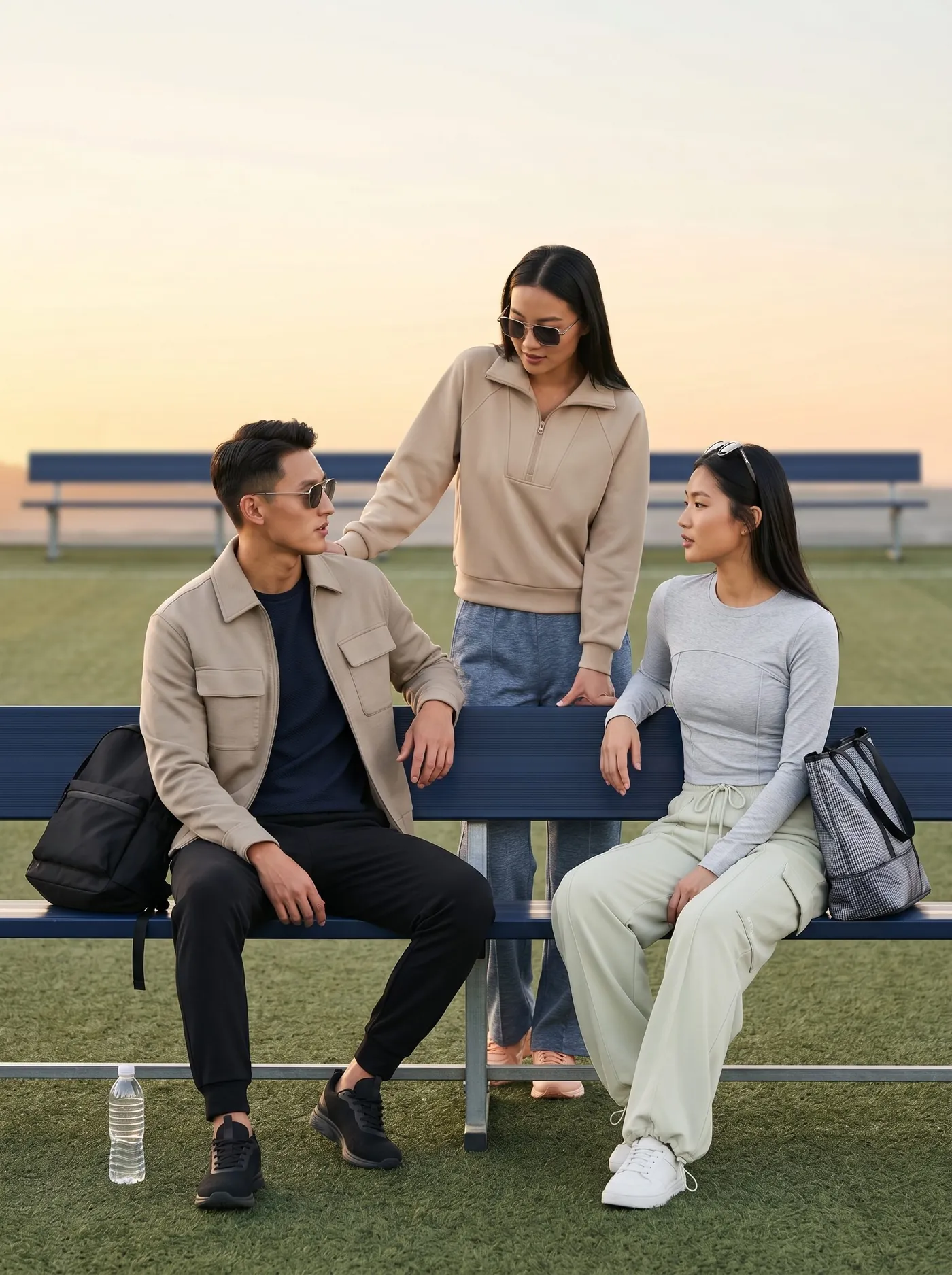 TYGRKNIT Athleisure — Build to Move, Golden Hour